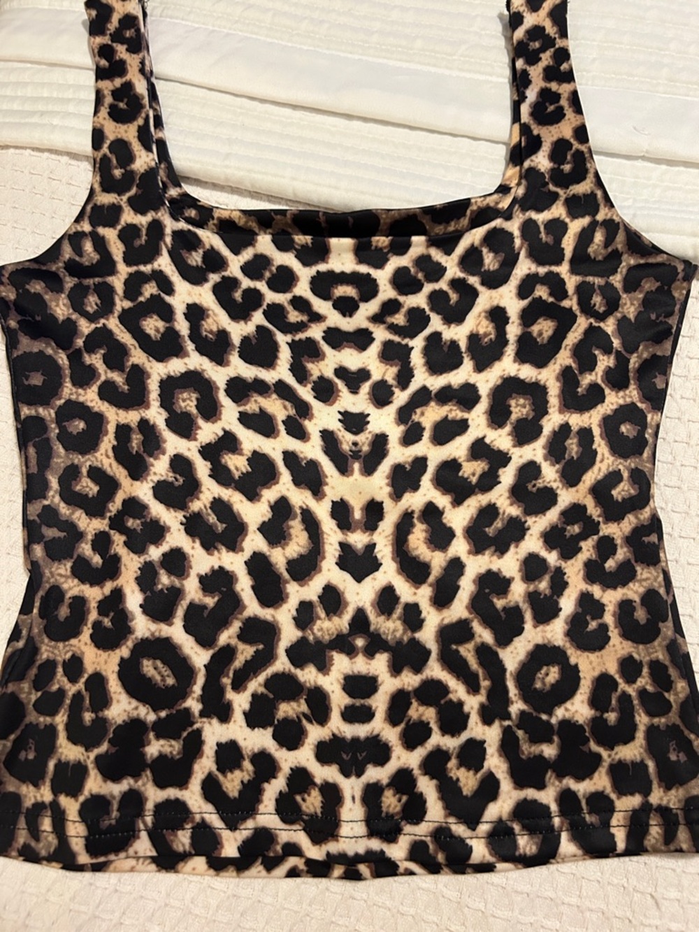 Stein Leopard Print Tank Top